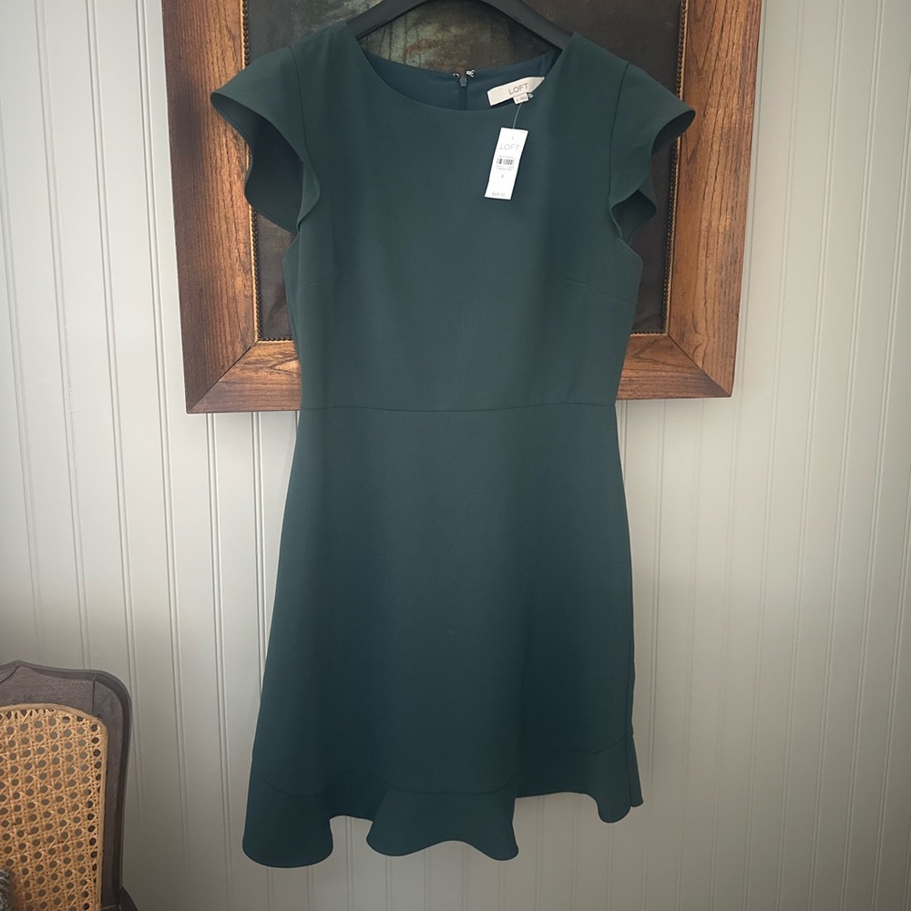Loft Green dress